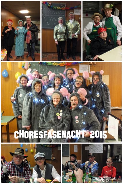 Nachtumzug und Choresfasenacht 13.02.2015
