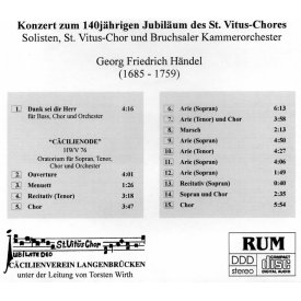 Dank sei dir Herr, "Cäcilienode"